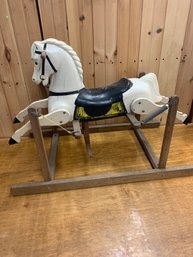 VINTAGE KIDS ROCKING HORSE