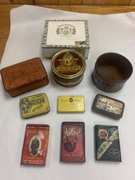 VINTAGE TIN LOT