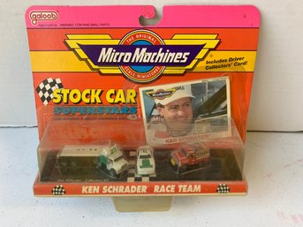 MICRO MACHINES STOCK CARS  KEN SCHRADER RACE TEAM, 1991, GALOOB TOYS