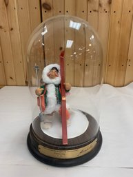 1990 DOMED ANNALEE DOLL Christa McAuliffe Ski Invitational