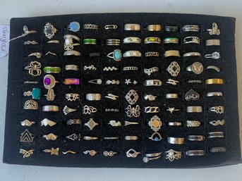 LOT OF 100 ASSORTED RING   #4