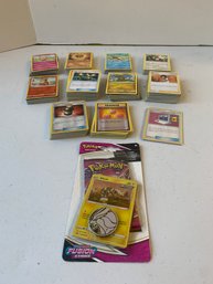 OVER 400 POKEMON CARDS W/1 NEW PACK   #3
