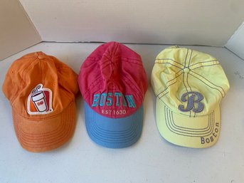 LOT OF 3 CAPS