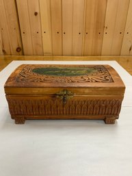 SMALL CEDAR CHEST BOX