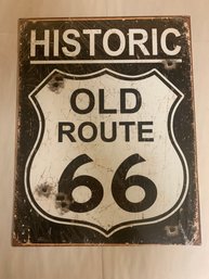 NEW RTE 66 METAL/TIN SIGN