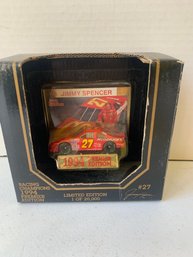 SIGNED JIMMY SPENCER NASCAR REPLICA,  1994