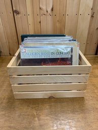 42 ALBUMS WITH BOX