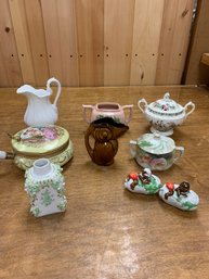 MISC. LOT OF 8 GLASSWARE