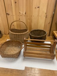 BASKET PLANTER LOT
