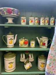 CERAMIC PANTRY SET WITH APRON