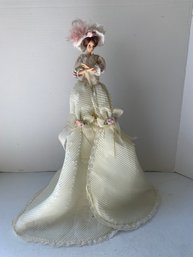 VICTORIAN TASSEL DOLL  16'H