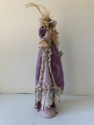 VICTORIAN TASSEL DOLL 15'H