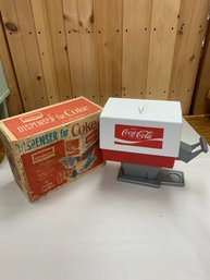 DISPENCER FOR COCA COLA W/ ORIGINAL BOX