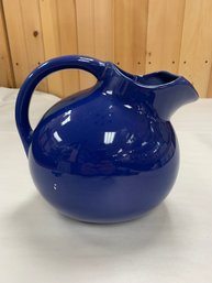 COBOLT BLUE WATER PITCHER