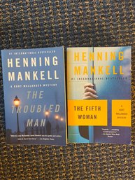 Henning Mankell- 2 Paperbacks Like New
