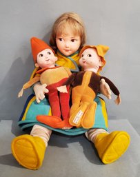 LOT OF 3 NORAH WELLING DOLLS
