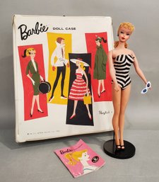 #3 BARBIE DOLL W/ CASE & EXTRAS