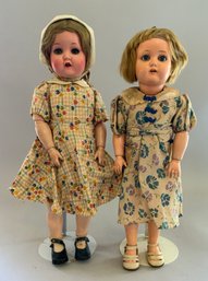 2  15 German Composition Marilu Dolls