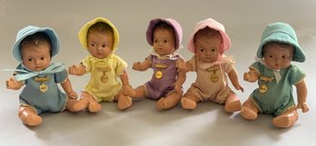 5  7 Dionne Quint Composition Dolls
