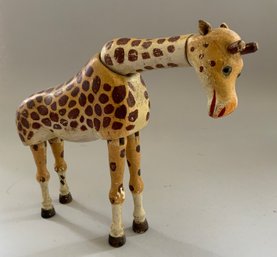 10 Schoenhut Wood Giraffe