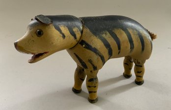 7 Schoenhut Wood Hyena