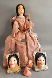 LOT OF BOUDOIR-TYPE DOLLS