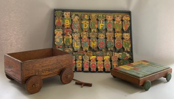 Schoenhut  Alphies Alphabet Block Sets