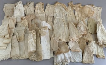 Lot Of 40- Antique Dolly Whites