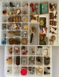 Lot Of Assorted Doll House Miniatures