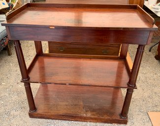 Custom Made Mahogany, 3- Tier Server