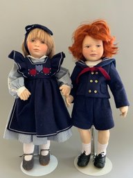 2 - 16 Maggie Iacono Dolls Christopher  & Corine