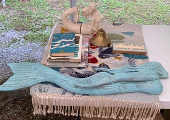 Lot Of Assorted Decorative Sea Themed Items