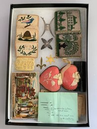 Great Lot Of Early Sewing Accessories
