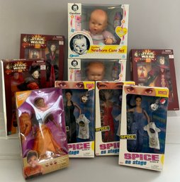 Lot Of 9 Vintage Dolls All In Original Boxes