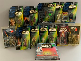 Lot Of Vintage Star Wars Figures In Original Packing