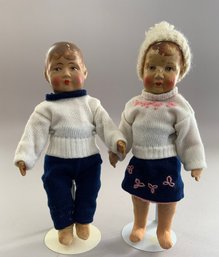 2  9 Bing Art Dolls, Boy & Girl