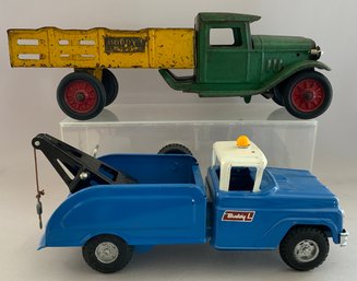 2  Buddy L Vehicles
