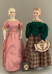 2  Martha Thompson Artist Dolls Little Woman Series