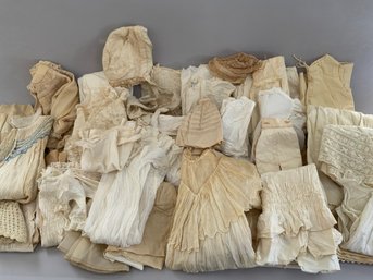 Lot Of Antique Doll Whites & Baby Whites