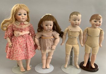 Lot Of 4 Artist Dolls