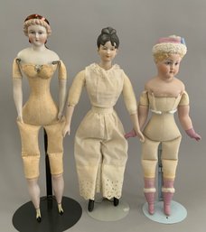 Lot Of 3 Artist Dolls