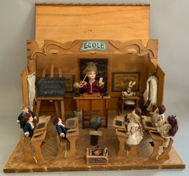 French Ecole School Room Box