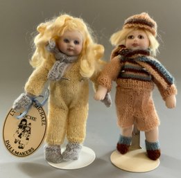 2  5 Lynne & Michael Roche Porcelain Toddler No 84 Artist Dolls