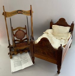 2  Pieces Of Doll Furniture