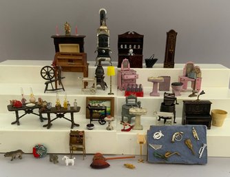 Lot Of Assorted Doll House Miniatures