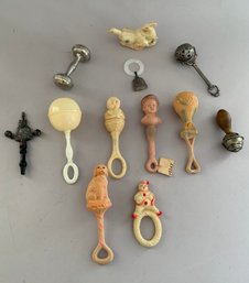 Lot Of 6 Teething Rings