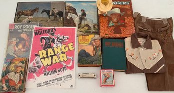 Box Lot Of Assorted Roy Rogers Items