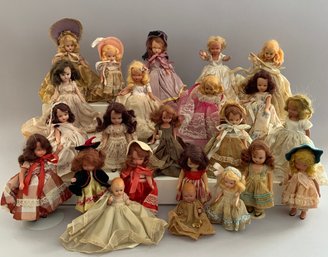 Lot Of 20 Story Book Dolls