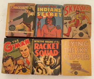Lot Of 6 Big Little Books