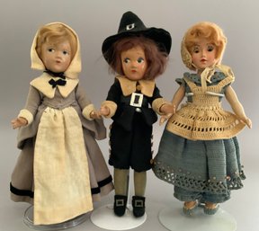 3  10  Composition Dolls,